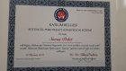 Uzm. Kl. Psk. Savaş Polat Psikoloji sertifikası