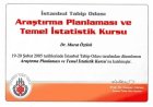 Op. Dr. Mustafa Murat Öztürk Plastik Rekonstrüktif ve Estetik Cerrahi sertifikası