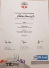 Dt. Nadin Gemrekoğlu Diş Hekimi sertifikası