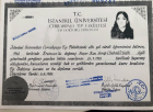 Doç. Dr. Serap Yaltı Kadın Hastalıkları ve Doğum sertifikası