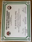 Op. Dr. Abdulkadir Sulhan Göz Hastalıkları sertifikası