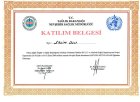 Dr. Salim Ulu Akupunktur sertifikası