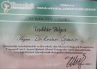 Dr. Dt. Erdem Özdemir Diş Hekimi sertifikası