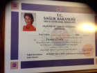 Dr. Faranak GÜLSOY Akupunktur sertifikası
