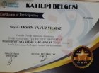 Dyt. Ersan Yavuz Yılmaz Diyetisyen sertifikası