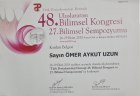 Uzm. Dt. Ömer Aykut UZUN Diş Hekimi sertifikası