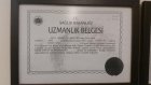 Doç. Dr. Turan Tunç Çocuk Sağlığı ve Hastalıkları sertifikası
