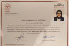 Dr. Öğr. Üyesi Ayşe Șeyma Küçükakça Kadın Hastalıkları ve Doğum sertifikası