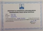 Uzm. Kl. Psk. Gülşah Sütlüoğlu Psikoloji sertifikası