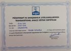 Uzm. Kl. Psk. Gülşah Sütlüoğlu Psikoloji sertifikası