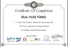 Dr. Hilal Yıldız Yüksel Diş Hekimi sertifikası