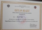 Dil ve Konuşma Terapisti Serdar Sipahi Dil Konuşma Bozuklukları sertifikası
