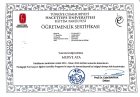 Çocuk Gelişim Uzmanı Merve Ata Ütebay Çocuk Gelişim Uzmanı sertifikası