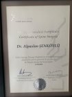 Prof. Dr. Alpaslan Şenköylü Ortopedi ve Travmatoloji sertifikası