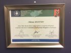 Op. Dr. Hüsne Bostan Kadın Hastalıkları ve Doğum sertifikası