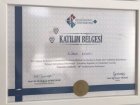 Psk. Kübra Uğurlu Psikoloji sertifikası