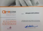 Uzm. Kl. Psk. Gülşah Sütlüoğlu Psikoloji sertifikası