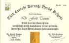 Prof. Dr. Ferit Taneri Genel Cerrahi sertifikası