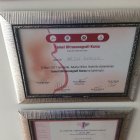 Op. Dr. Arzu Doruk Kadın Hastalıkları ve Doğum sertifikası