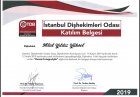 Dr. Hilal Yıldız Yüksel Diş Hekimi sertifikası