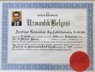 Prof. Dr. Osman Metin Yavuz Plastik Rekonstrüktif ve Estetik Cerrahi sertifikası