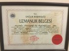 Prof. Dr. Uğur Coşkun Tıbbi Onkoloji sertifikası