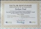 Dt. Furkan Ünal Diş Hekimi sertifikası