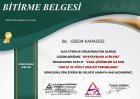 Dyt. Gizem Karagöz Diyetisyen sertifikası