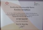 Dyt. Zeynep Başyiğit Özel Diyetisyen sertifikası