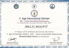 Uzm. Dr. Melis Mosavi Dermatoloji sertifikası
