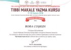 Doç. Dr. Bora Coskun Kadın Hastalıkları ve Doğum sertifikası