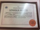 Op. Dr. Seyhan Özcan Kadın Hastalıkları ve Doğum sertifikası