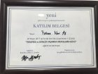 Uzm. Kl. Psk. Fatma Nur Ar Psikoloji sertifikası