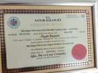 Dr. Öğr. Üyesi Özgür Başlarlı Diş Hekimi sertifikası