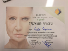Dr. Pelin Taşkıran Medikal Estetik Tıp Doktoru sertifikası