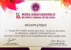 Prof. Dr. Bülent Çitgez Genel Cerrahi sertifikası