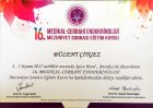 Prof. Dr. Bülent Çitgez Genel Cerrahi sertifikası