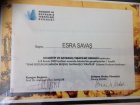 Dr. Psk. Esra Savaş Psikoloji sertifikası