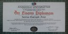 Fzt. Sema Danışık Fizyoterapi sertifikası