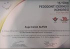 Uzm. Dr. Dt. Ceren Altun Diş Hekimi sertifikası