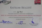 Dt. Ezgi Ünal Diş Hekimi sertifikası