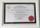 Dr. Dt. Ayşegül Ayhan Bani Diş Hekimi sertifikası