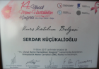 Op. Dr. Serdar Küçükalioğlu Genel Cerrahi sertifikası