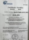 Uzm. Dr. Serap Latif Raif Fiziksel Tıp ve Rehabilitasyon sertifikası