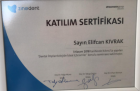 Uzm. Dr. Dt. Elifcan Kıvrak Diş Hekimi sertifikası