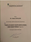 Op. Dr. Hakan Kıvılcım Ortopedi ve Travmatoloji sertifikası