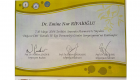 Doç. Dr. Emine Nur Rifaioğlu Dermatoloji sertifikası