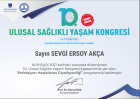 Dyt. Sevgi Ersoy Akça Diyetisyen sertifikası