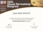 Uzm. Dr. Melis Mosavi Dermatoloji sertifikası