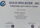 Prof. Dr. Yetkin Söyüncü Ortopedi ve Travmatoloji sertifikası
